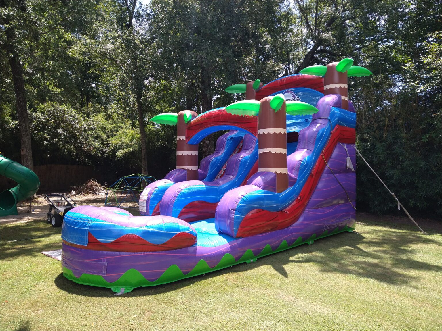 15ft Tropical Craze Water Slide Rental