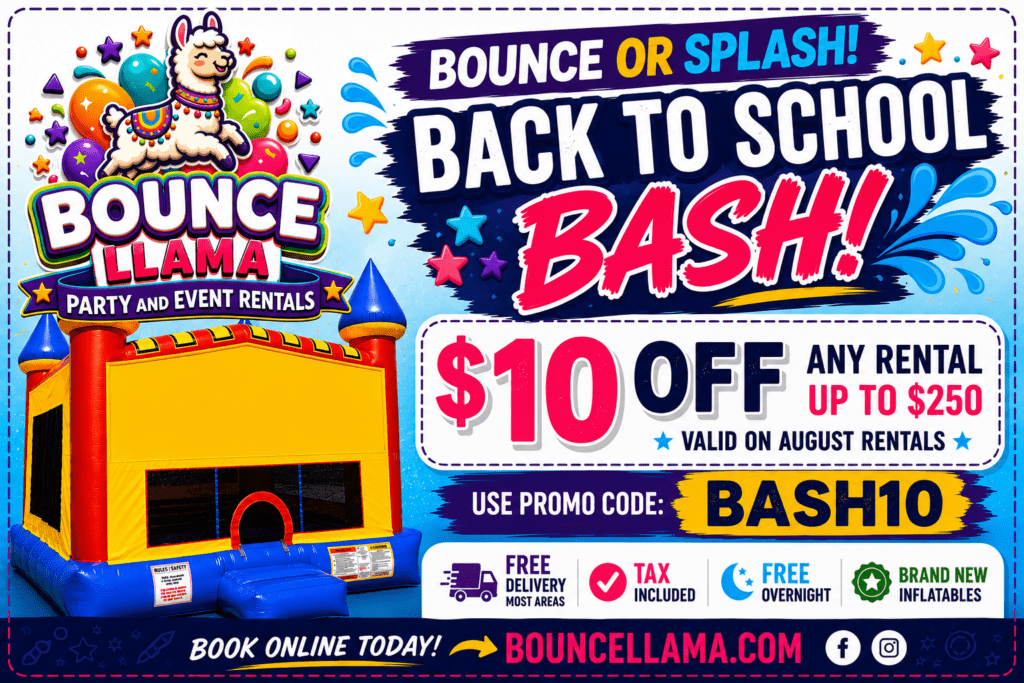 Back to School Bash $10 Coupon August 2026