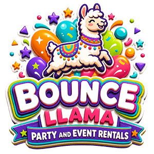 Bounce Llama logo vibrant