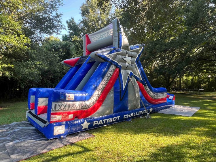 Patriot Challenge Inflatable Slide and Rock Climb (on site)